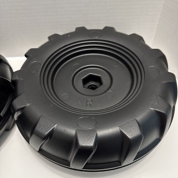 Peg Perego Ground Force/Ground Loader Front Wheel Pack Only, Black | Set of 2 - Picture 6 of 6